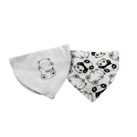 Mini Banda Set 2 Pezzi Bavette Panna per Neonato 36321 PANNA MINI BANDA 