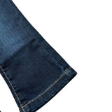 Mini Banda Jeans tinta unita con Girovita Regolabile Blu per Neonata 3A721 BLU MINI BANDA 