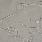 Mini Banda Coperta tinta unita con Stampa Beige per Neonato F306 BEIGE MINI BANDA 