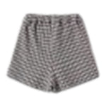 Minibanda Short Bicolore con Fantasia Bianco/Grigio per Bambina 0F361 BIANCO/GRIGIO MINIBANDA 