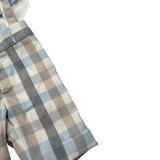 Minu' Completo Cerimonia 4Pz Camicia-Papillon-Gilet-Bermuda Azzurro per Neonato M3950C4 AZZURRO MINU' 
