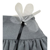Miss Grant Gonna tinta unita con Elastico In Vita Grigio per Bambina MG1190 GRIGIO MISS GRANT 