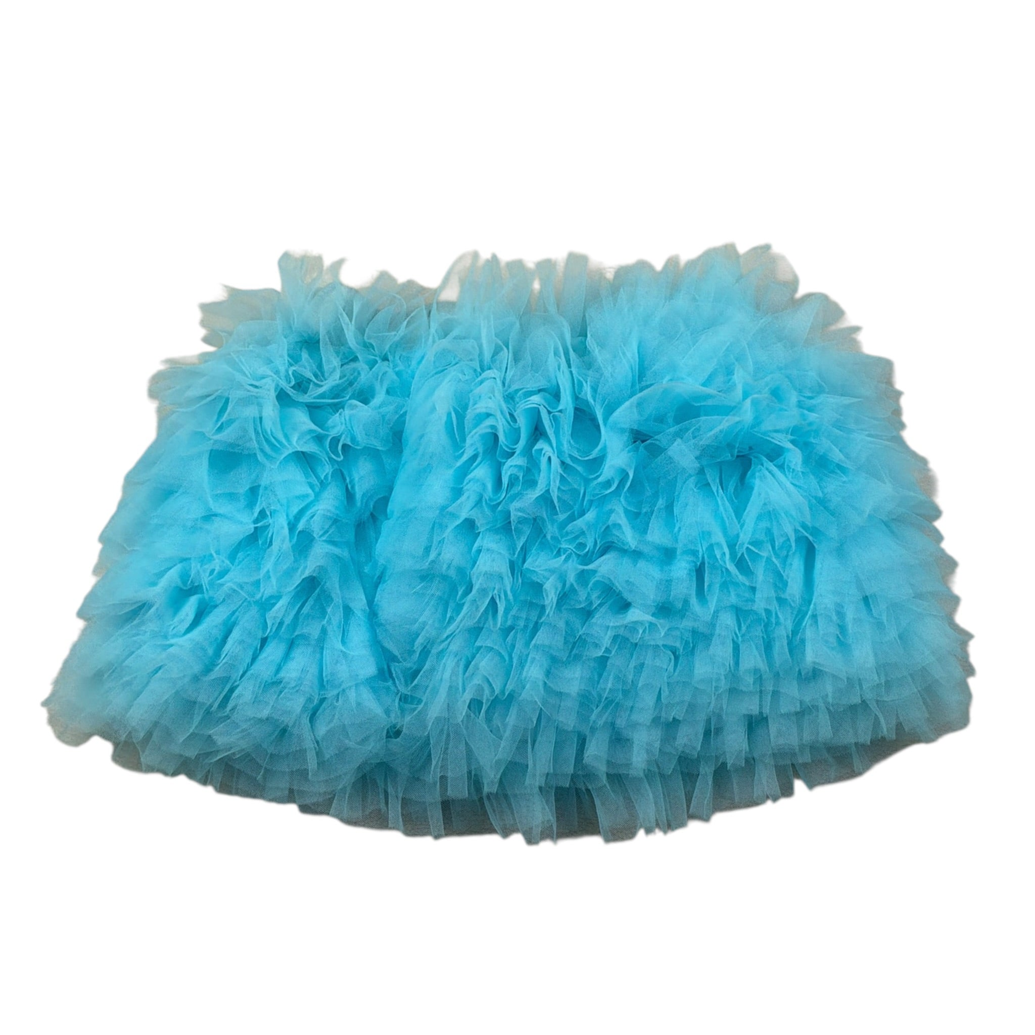 Miss Grant Gonna tinta unita In Tulle Azzurro per Bambina MG1403 AZZURRO MISS GRANT 