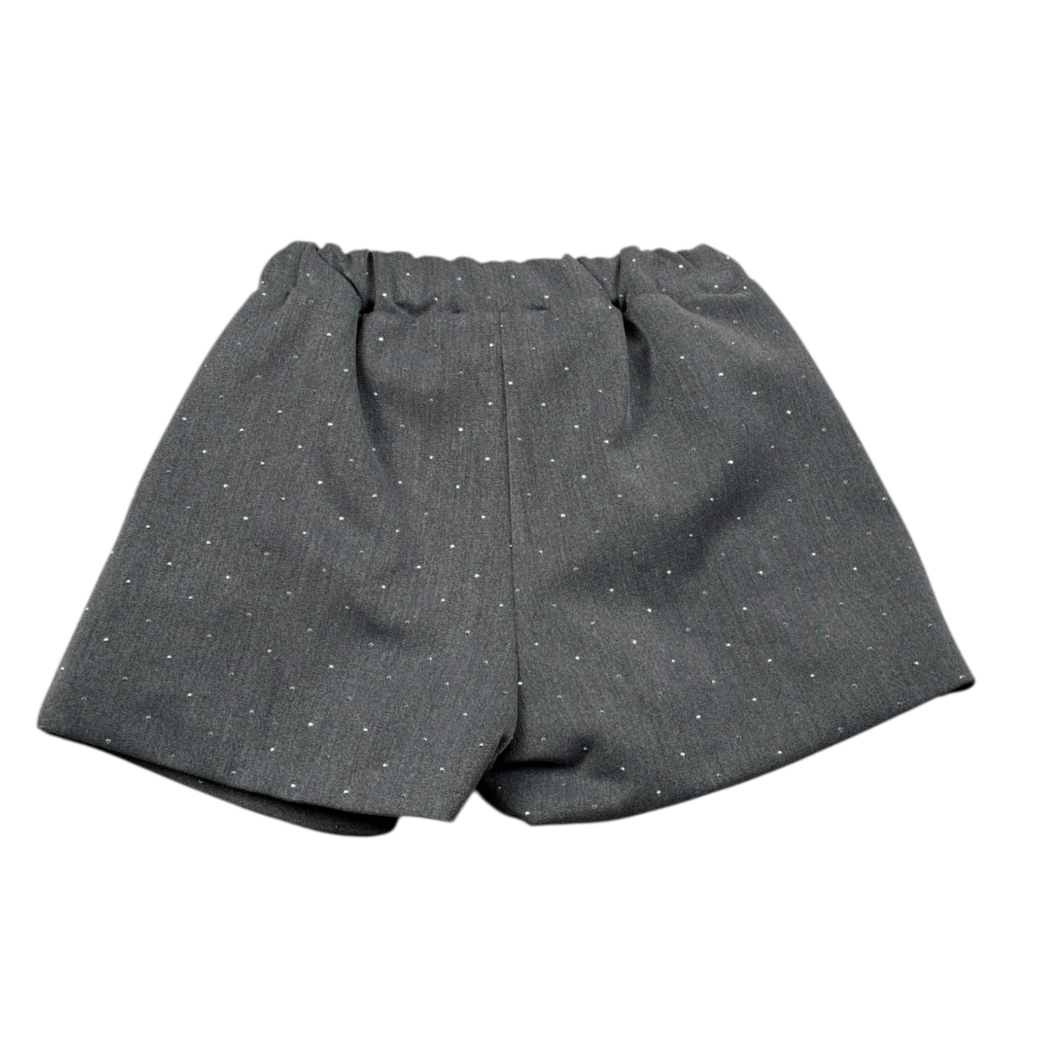 Miss Grant Short tinta unita con Elastico In Vita Grigio per Bambina MG1472 GRIGIO MISS GRANT 