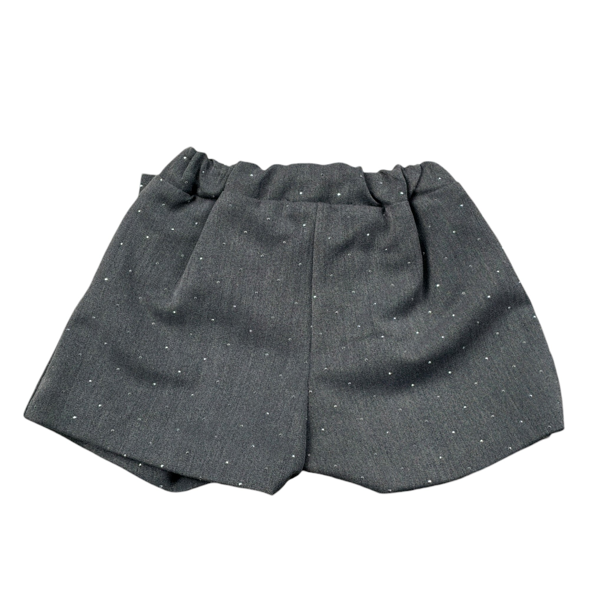 Miss Grant Short tinta unita con Elastico In Vita Grigio per Neonata MG1472X GRIGIO MISS GRANT 