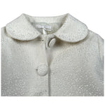 Miss Grant Cappotto tinta unita Panna per Bambina MG1539 PANNA MISS GRANT 