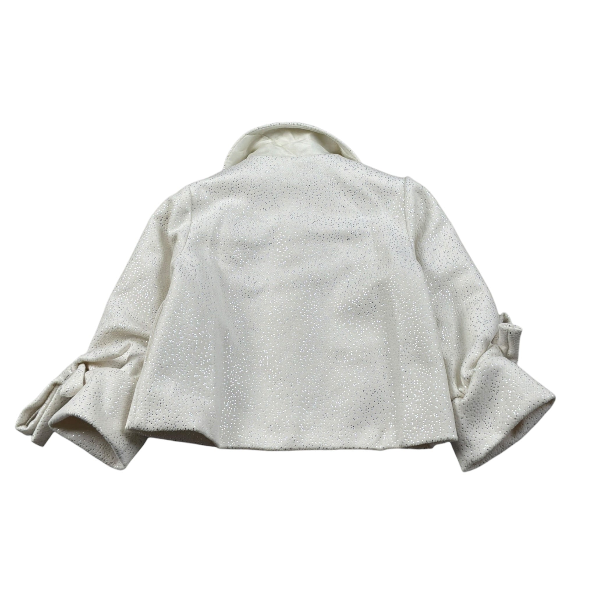 Miss Grant Cappotto tinta unita Panna per Bambina MG1539X PANNA MISS GRANT 