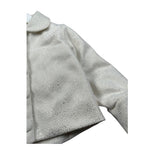 Miss Grant Cappotto tinta unita Panna per Bambina MG1539X PANNA MISS GRANT 