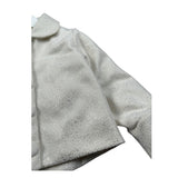 Miss Grant Cappotto tinta unita Panna per Bambina MG1539X PANNA MISS GRANT 