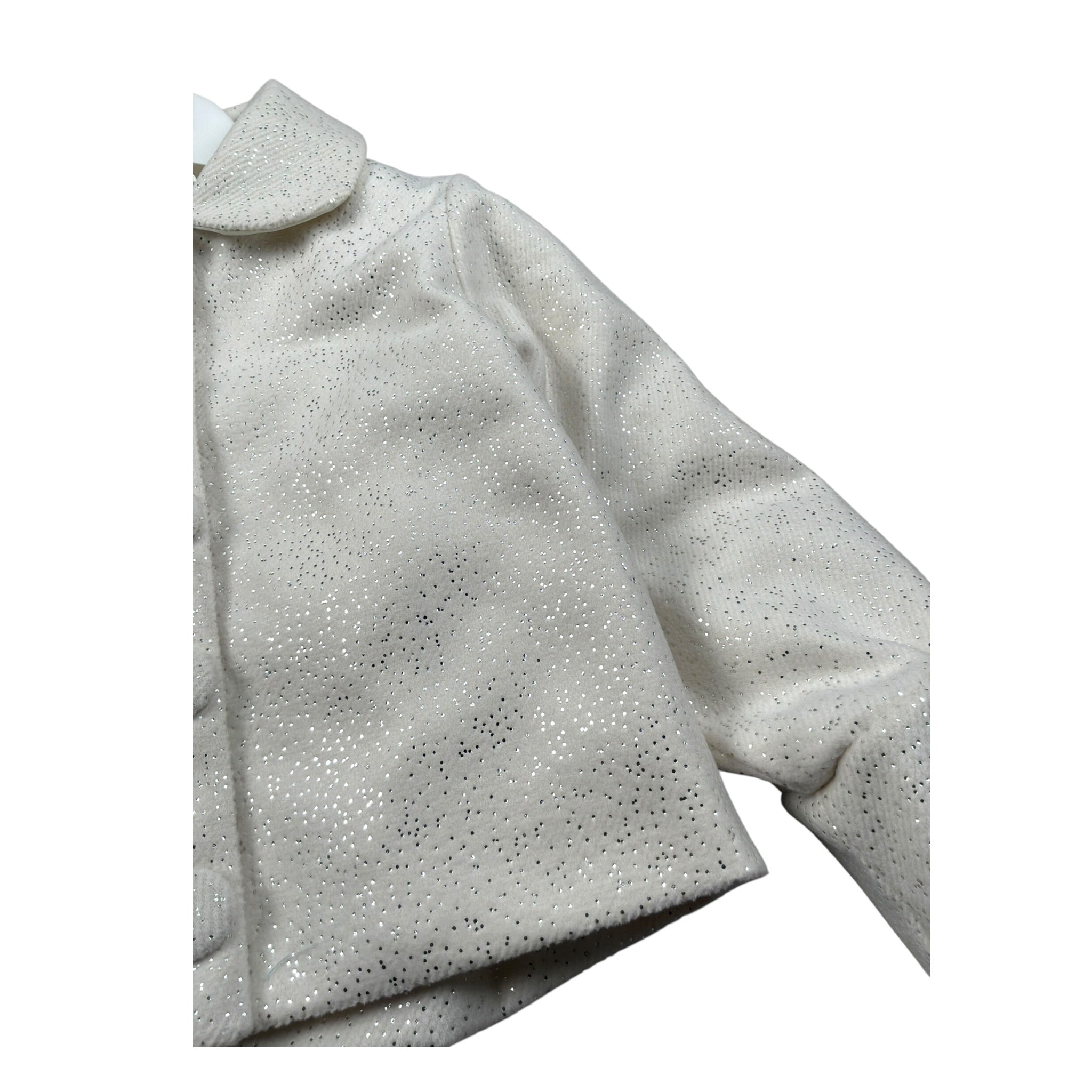 Miss Grant Cappotto tinta unita Panna per Bambina MG1539X PANNA MISS GRANT 