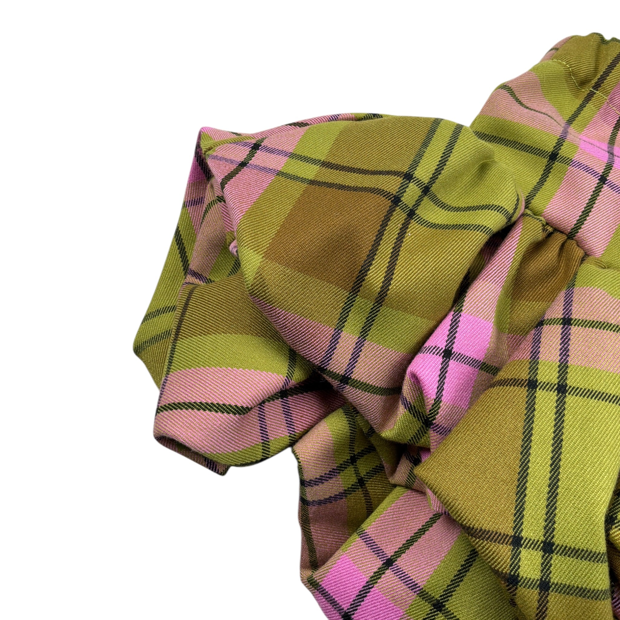 Miss Grant Completo 2 Pezzi Shirt-Gonna Panna/Verde per Bambina MG1552X PANNA/VERDE MISS GRANT 