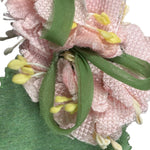 Miss Leod Fermaglio tinta unita con Fiore Rosa per Bambina 0338 ROSA MISS LEOD 