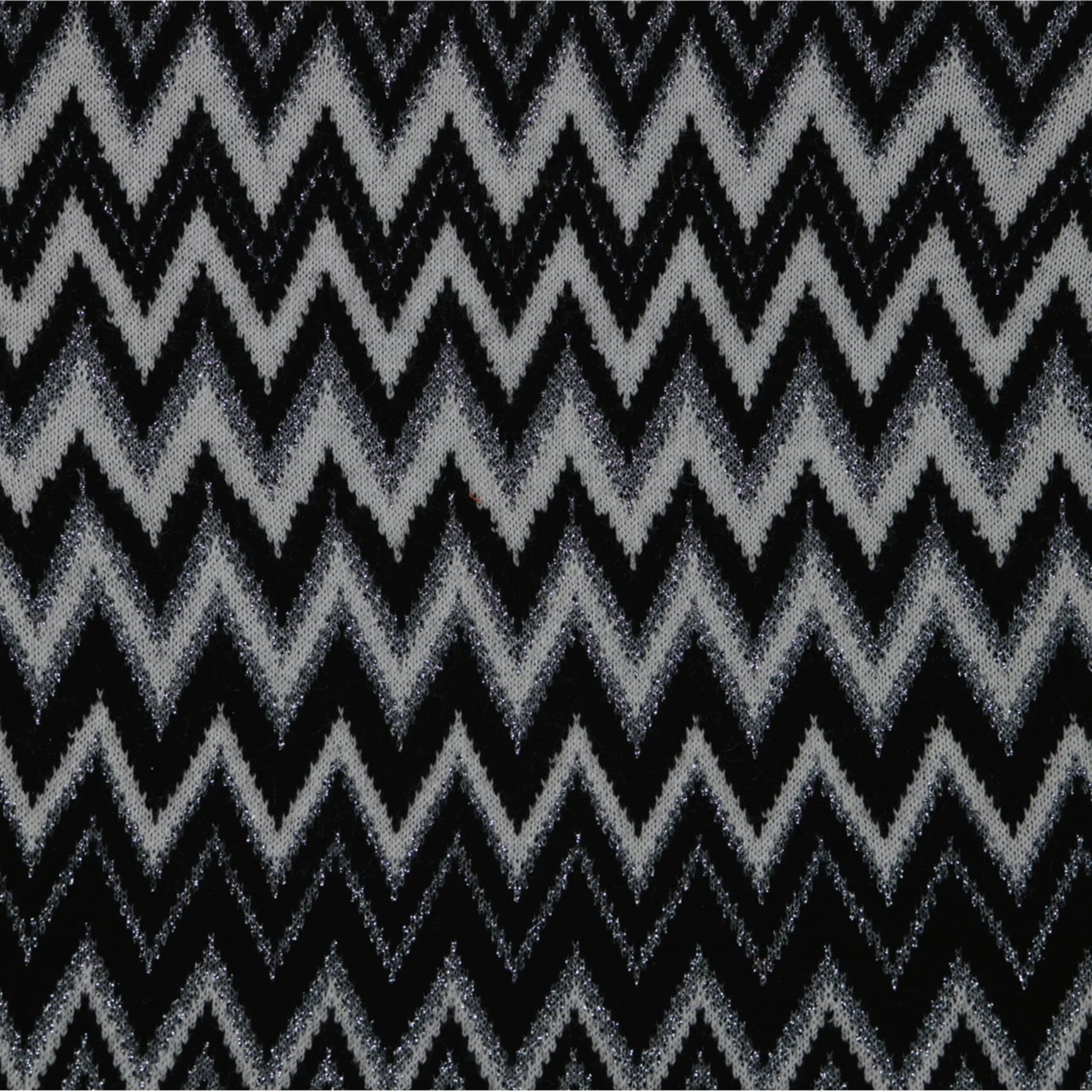 Missoni Sciarpa Bicolore con Fantasia Nero per Bambina MX0A23 NERO MISSONI 
