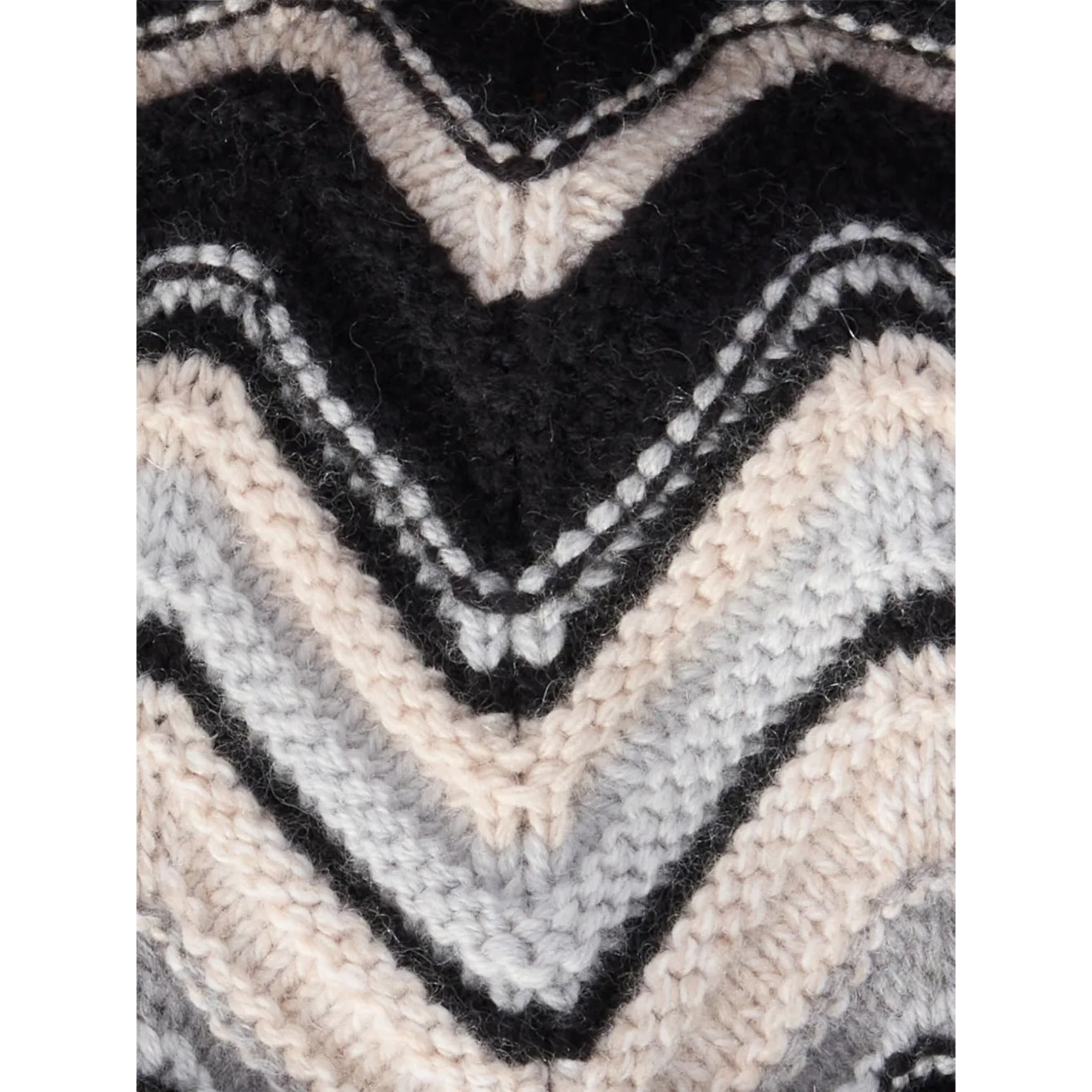 Missoni Cappello tinta unita con Fantasia Panna per Bambina MX0P17 PANNA MISSONI 