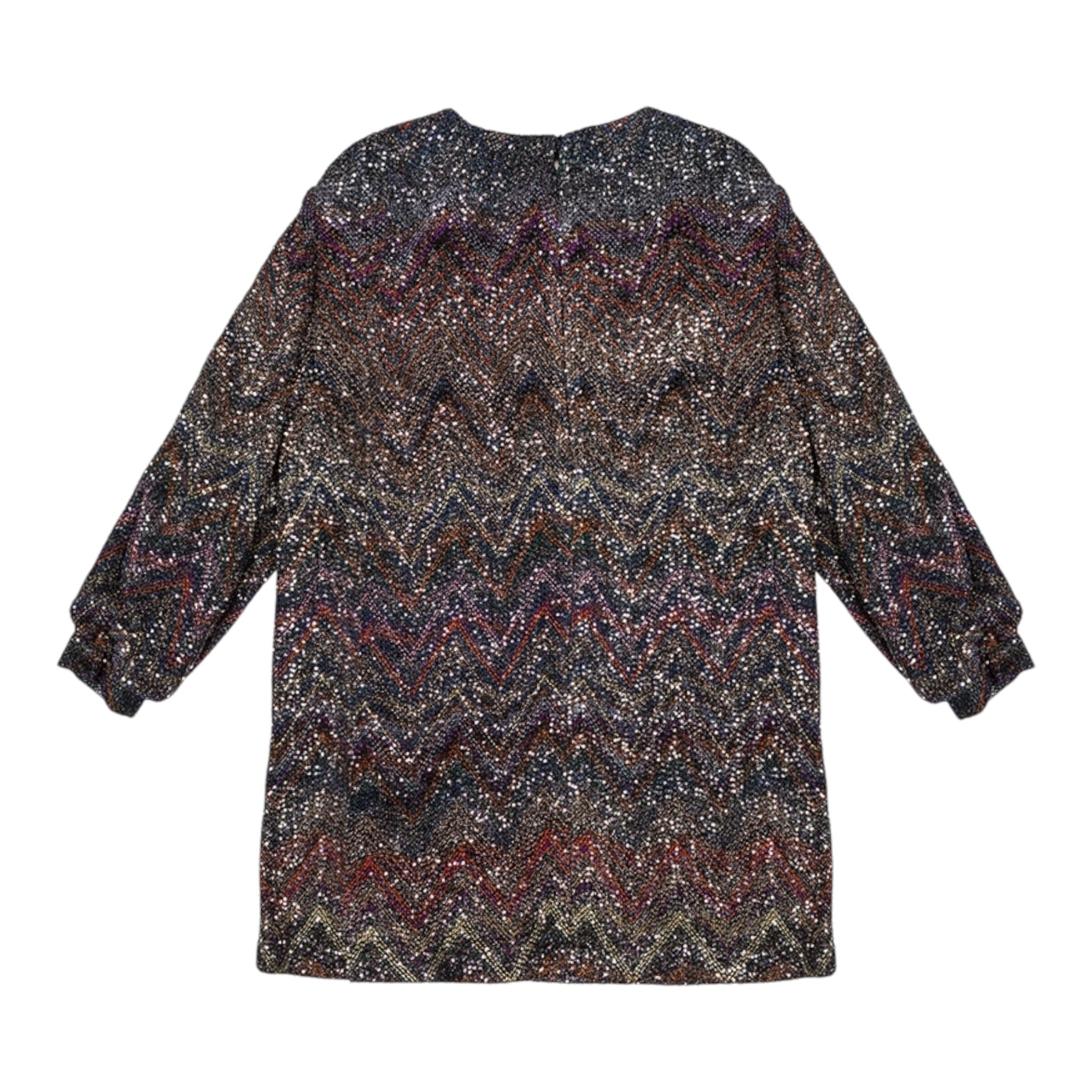 Missoni Abito Multicolor con Paillettes Multicolor per Bambina MX1C50 MULTICOLOR MISSONI 