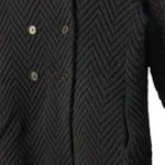 Missoni Cappotto tinta unita con Bottoni Nero per Bambina MX2A60 NERO MISSONI 