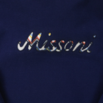 Missoni Felpa tinta unita con Logo Blu per Bambino MX4P60 BLU MISSONI 