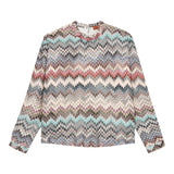 Missoni Camicia tinta unita con Fantasia Panna per Bambina MX5A20 PANNA MISSONI 