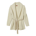 Missoni Cardigan tinta unita con Cintura Panna per Bambina MX9A60 PANNA MISSONI 