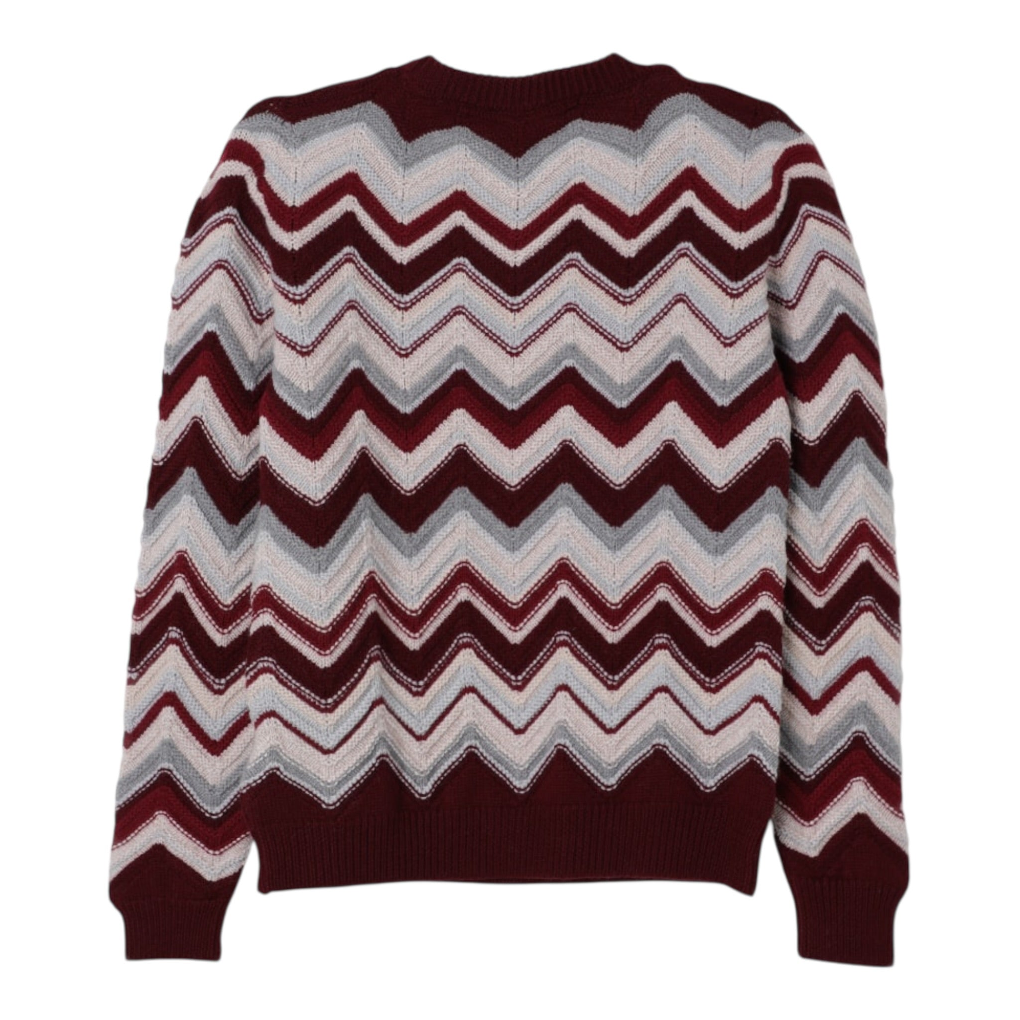 Missoni Maglia tinta unita con Fantasia Bordeaux per Bambina MX9P20 BORDEAUX MISSONI 