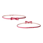 Monnalisa Abito Manica Lunga Bicolore con Cinturino Panna/Rosa per Bambina 110905 PANNA/ROSA MONNALISA 