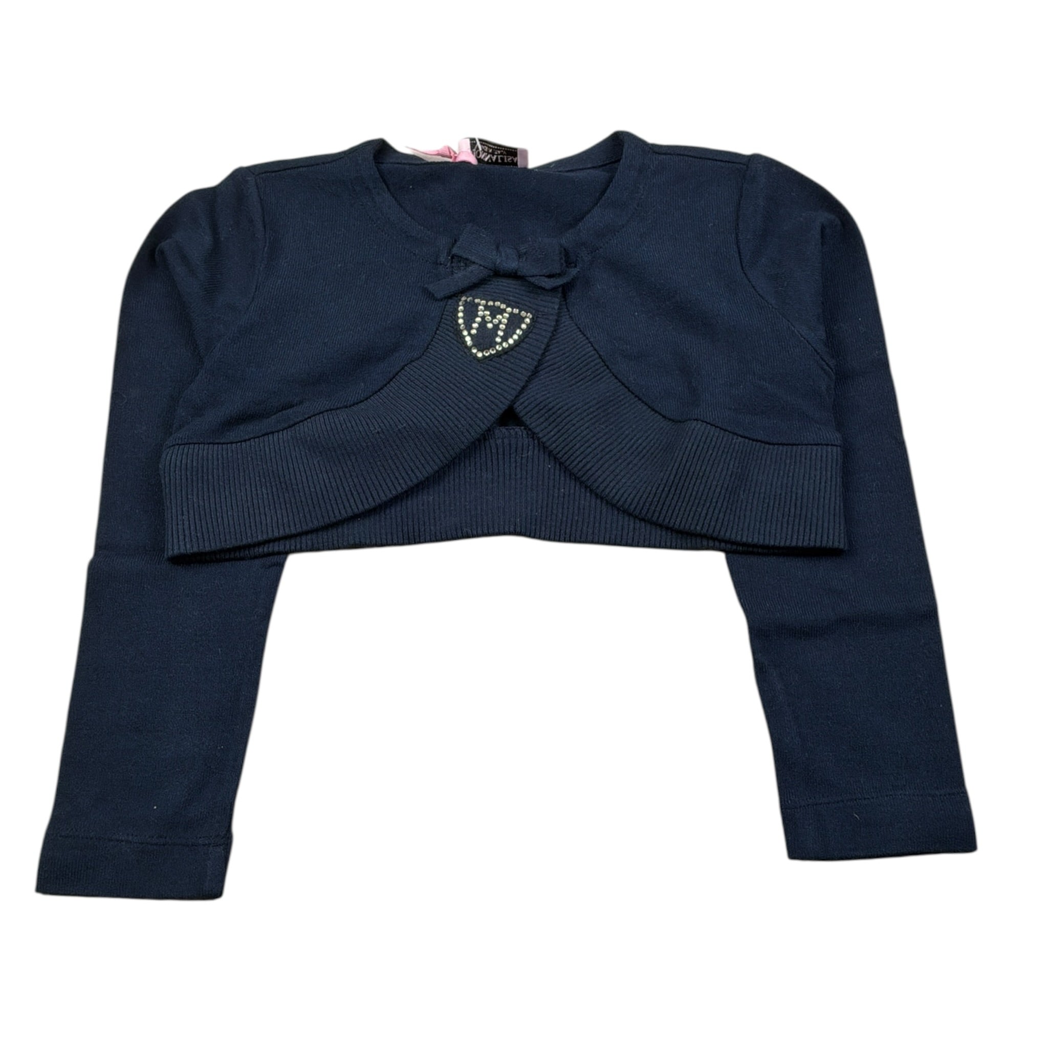 Monnalisa Coprispalle tinta unita Blu per Bambina 114816AN BLU MONNALISA 