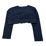 Monnalisa Coprispalle tinta unita Blu per Bambina 114816AN BLU MONNALISA 