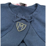 Monnalisa Coprispalle tinta unita Blu per Bambina 114816AN BLU MONNALISA 