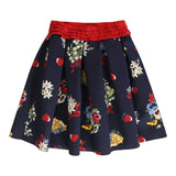 Monnalisa Gonna tinta unita con Elastico In Vita Blu per Bambina 116710 BLU MONNALISA 