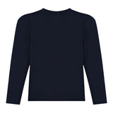 Monnalisa Shirt tinta unita con Stampa Blu per Bambina 118689P8 BLU MONNALISA 