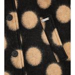 Monnalisa Cappotto tinta unita con Cappuccio Marrone per Bambina 11B109 MARRONE MONNALISA 