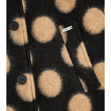 Monnalisa Cappotto tinta unita con Cappuccio Marrone per Bambina 11B109 MARRONE MONNALISA 