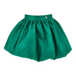 Monnalisa Gonna tinta unita con Logo Verde per Bambina 11B704 VERDE MONNALISA 