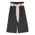 Monnalisa Pantalone tinta unita Modello Palazzo Grigio per Bambina 11D414 GRIGIO MONNALISA 