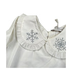 Monnalisa Shirt tinta unita con Colletto Panna per Bambina 11D627J PANNA MONNALISA 
