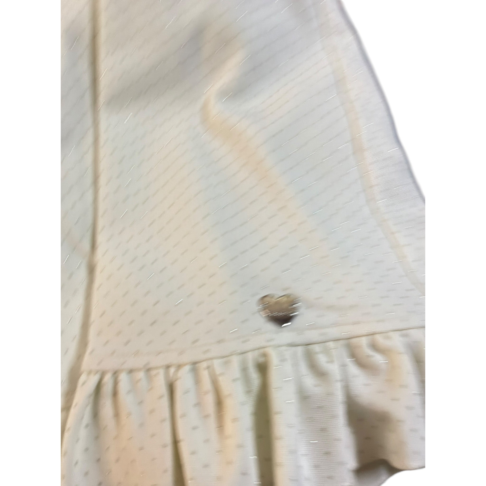 Monnalisa Abito Manica Lunga tinta unita Panna per Bambina 11D909 PANNA MONNALISA 