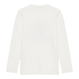 Monnalisa Shirt tinta unita con Stampa Bianco per Bambina 11F627 BIANCO MONNALISA 