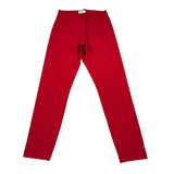 Monnalisa Leggins tinta unita Rosso per Bambina 178LEC ROSSO MONNALISA 