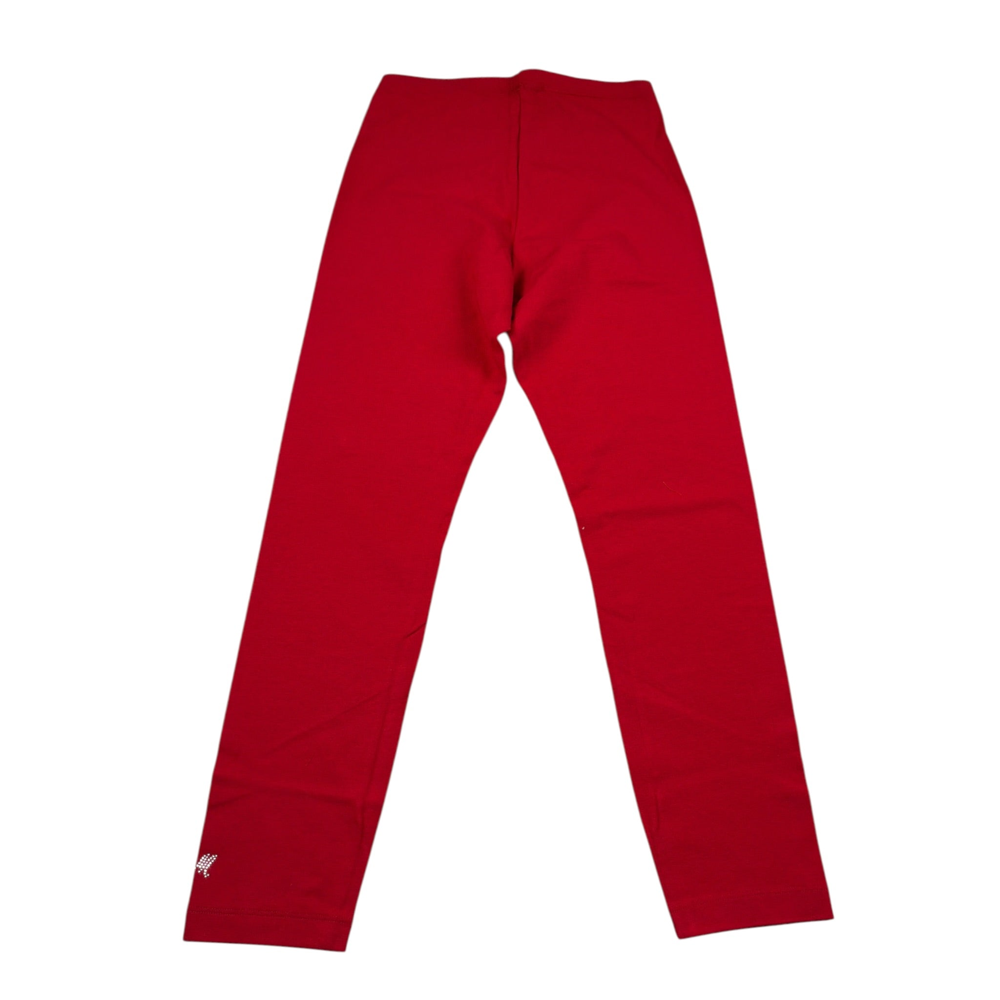 Monnalisa Leggins tinta unita Rosso per Bambina 178LEC ROSSO MONNALISA 