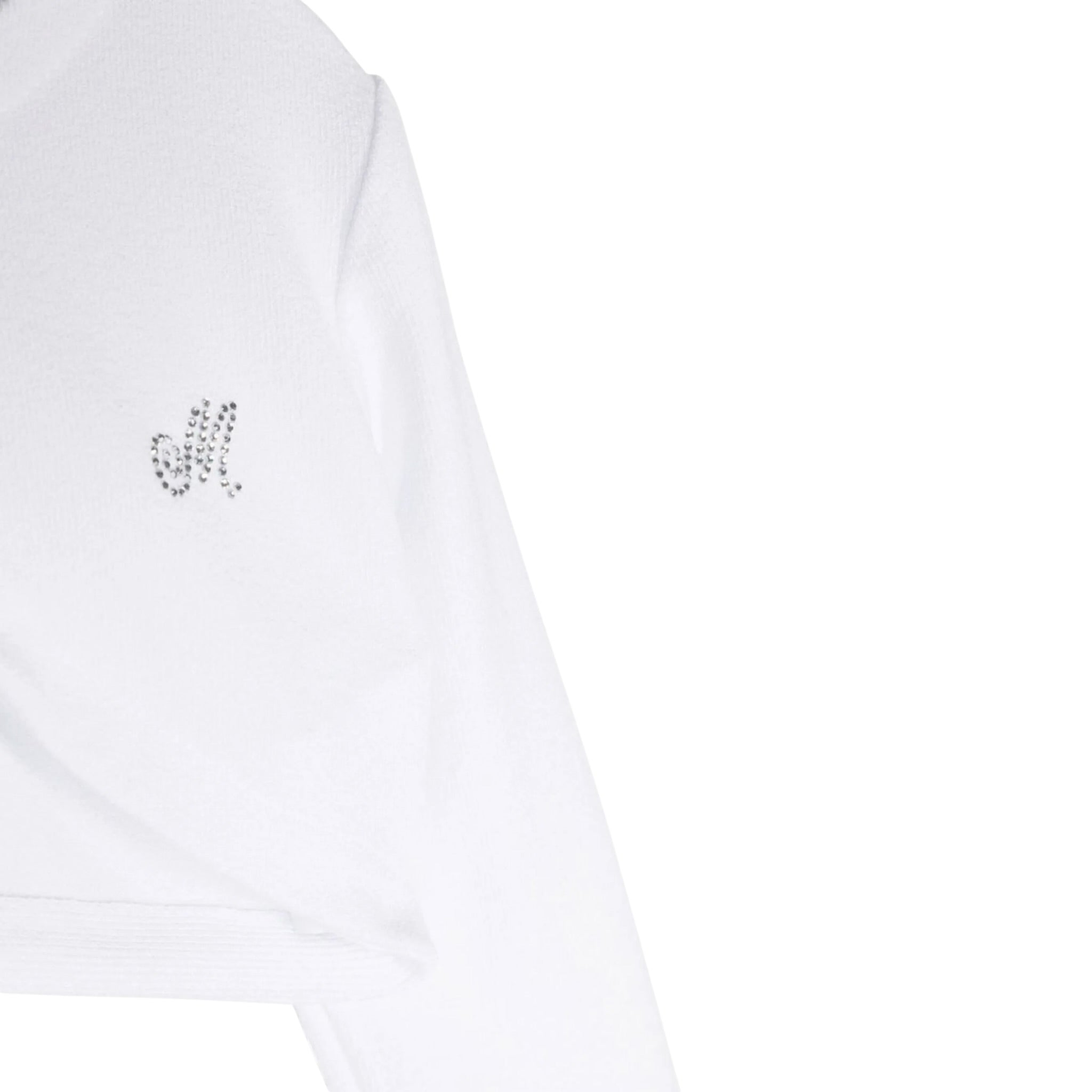 Monnalisa Coprispalle tinta unita Bianco per Bambina 17ACAD BIANCO MONNALISA 