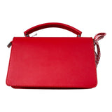 Monnalisa Borsa tinta unita con Logo Rosso per Bambina 17F000 ROSSO MONNALISA 