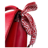 Monnalisa Borsa tinta unita con Logo Rosso per Bambina 17F000 ROSSO MONNALISA 