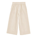 Monnalisa Pantalone tinta unita Modello Palazzo Beige per Bambina 17F404 BEIGE MONNALISA 