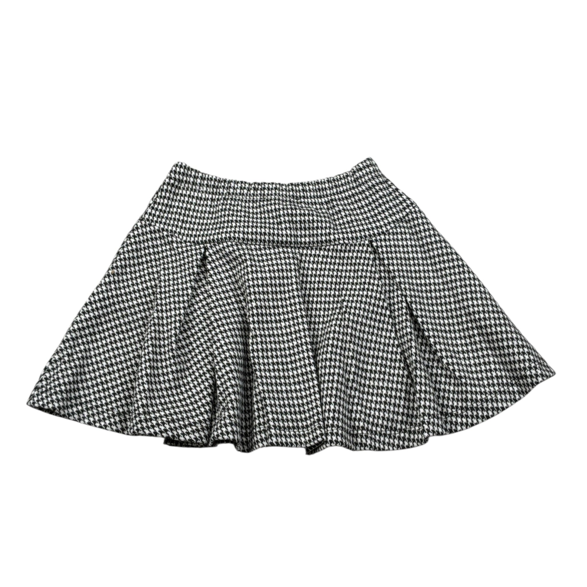 Monnalisa Gonna Stampa Fantasia Nero/Bianco per Bambina 17F701 NERO/BIANCO MONNALISA 
