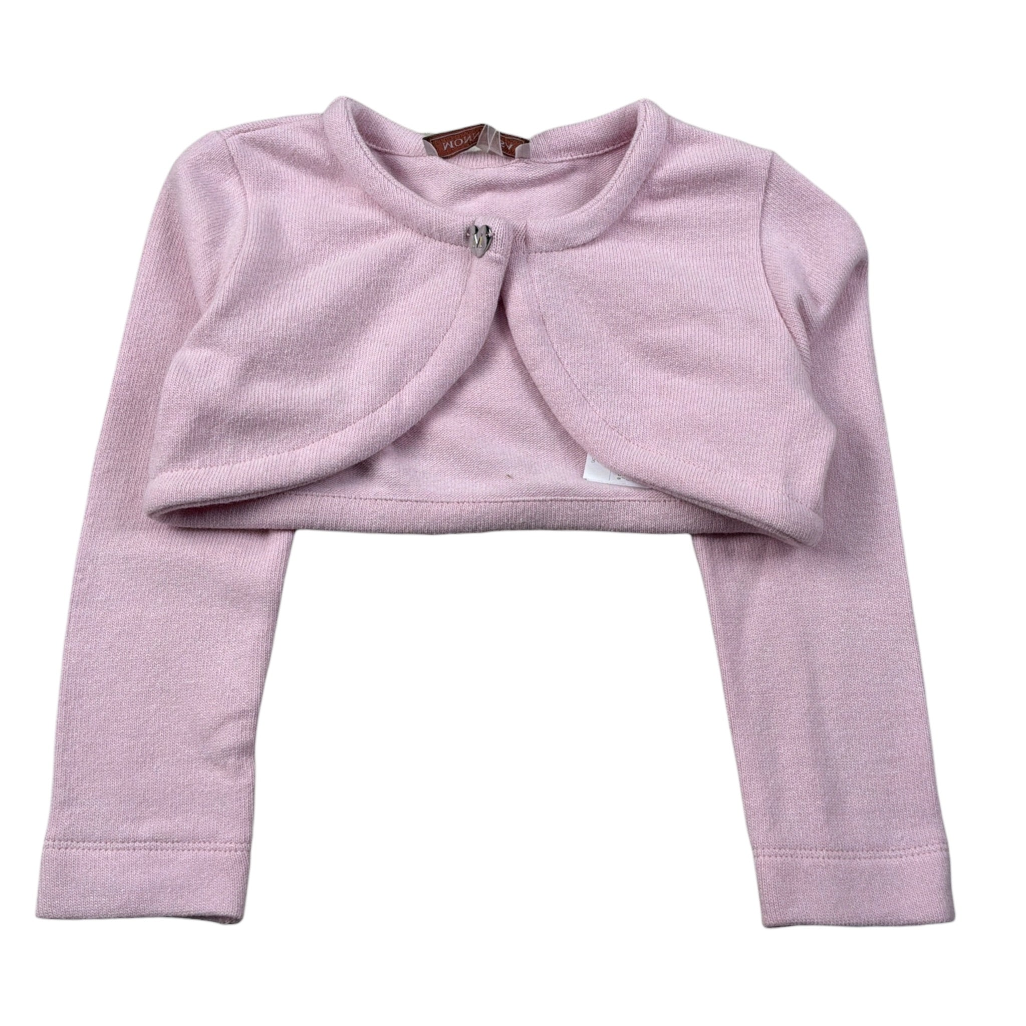 Monnalisa Coprispalle tinta unita Rosa per Bambina 17FCAFX ROSA MONNALISA 
