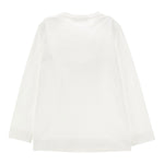 Monnalisa Shirt tinta unita con Stampa Bianco per Bambina 190618 BIANCO MONNALISA 