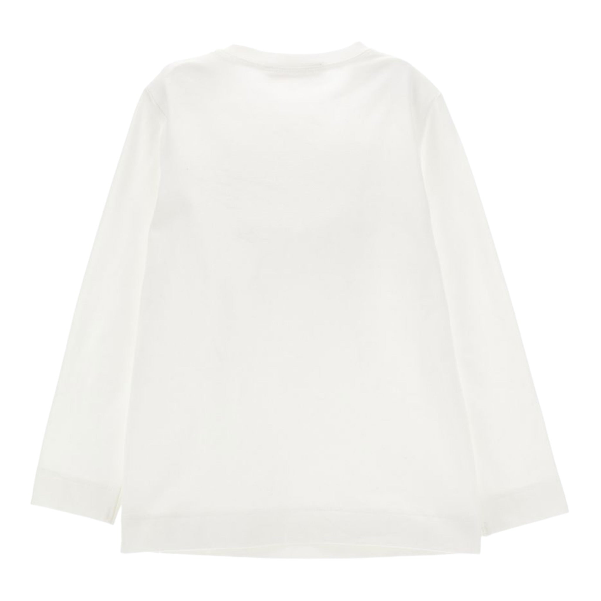 Monnalisa Shirt tinta unita con Stampa Bianco per Bambina 190618 BIANCO MONNALISA 