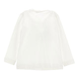 Monnalisa Shirt tinta unita con Stampa Bianco per Bambina 190626 BIANCO MONNALISA 