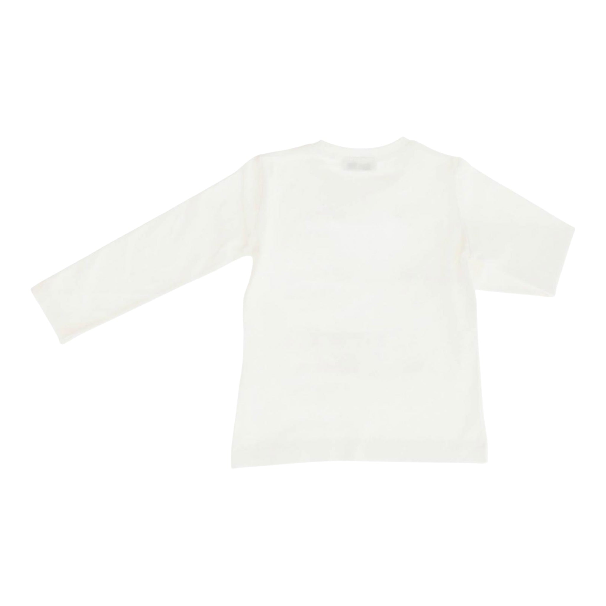 Monnalisa Shirt tinta unita con Stampa Bianco per Bambina 194641PW BIANCO MONNALISA 