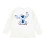 Monnalisa Shirt Girocollo Tinta Unta con Stampa Bianco per Bambina 19F610 BIANCO MONNALISA 